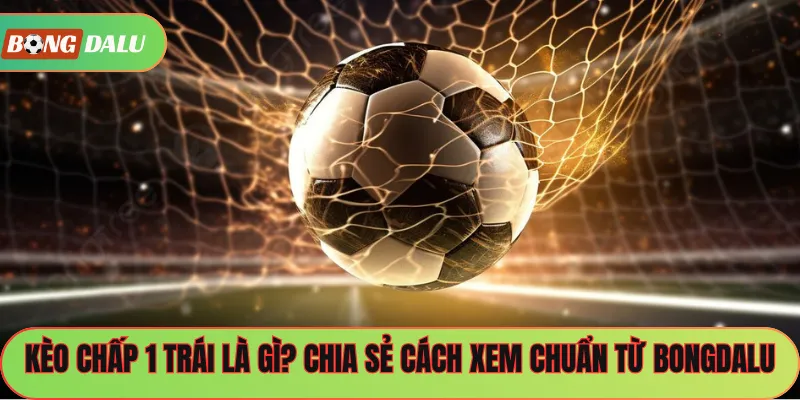 Kèo Chấp 1 Trái Là Gì? Chia Sẻ Cách Xem Chuẩn Từ Bongdalu